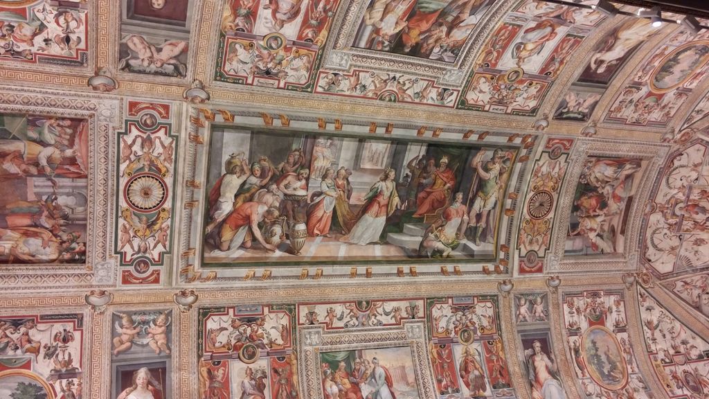 Roma, affreschi di Palazzo Giustiniani, foto di Simone Ramella