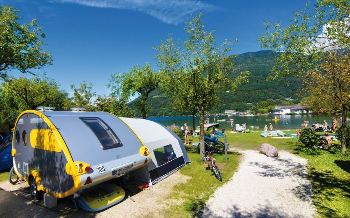Camping Lago di Levico piazzola Ninfea